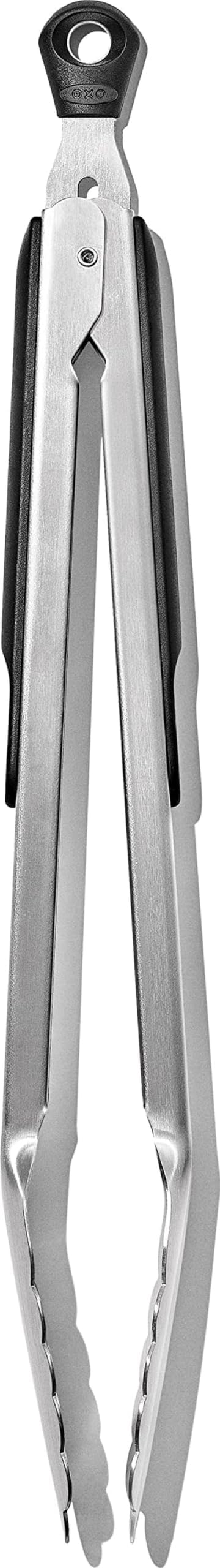 Good Grips Stainless Steel Locking Tongs for Cooking,12in