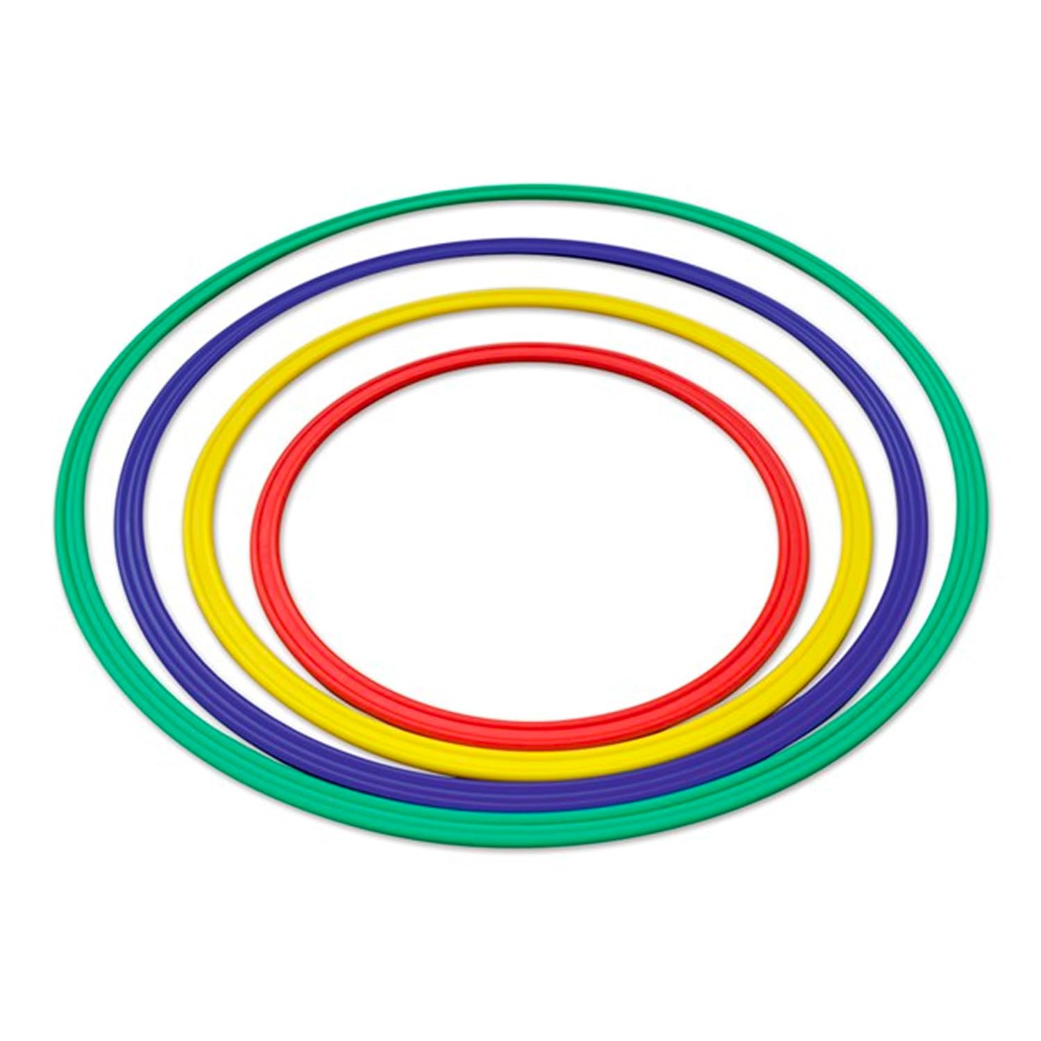 Cerchi Piatti per Ginnastica e Attività Motoria ø 70 cm. Set 4 Colori