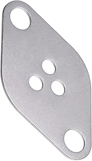 mewmewcat Placa De Vedação Da Válvula Egr,Placa de fecho da válvula EGR para FIAT ALFA LANCIA VAUXHALL OPEL 1.9 JTD CDTI 8V