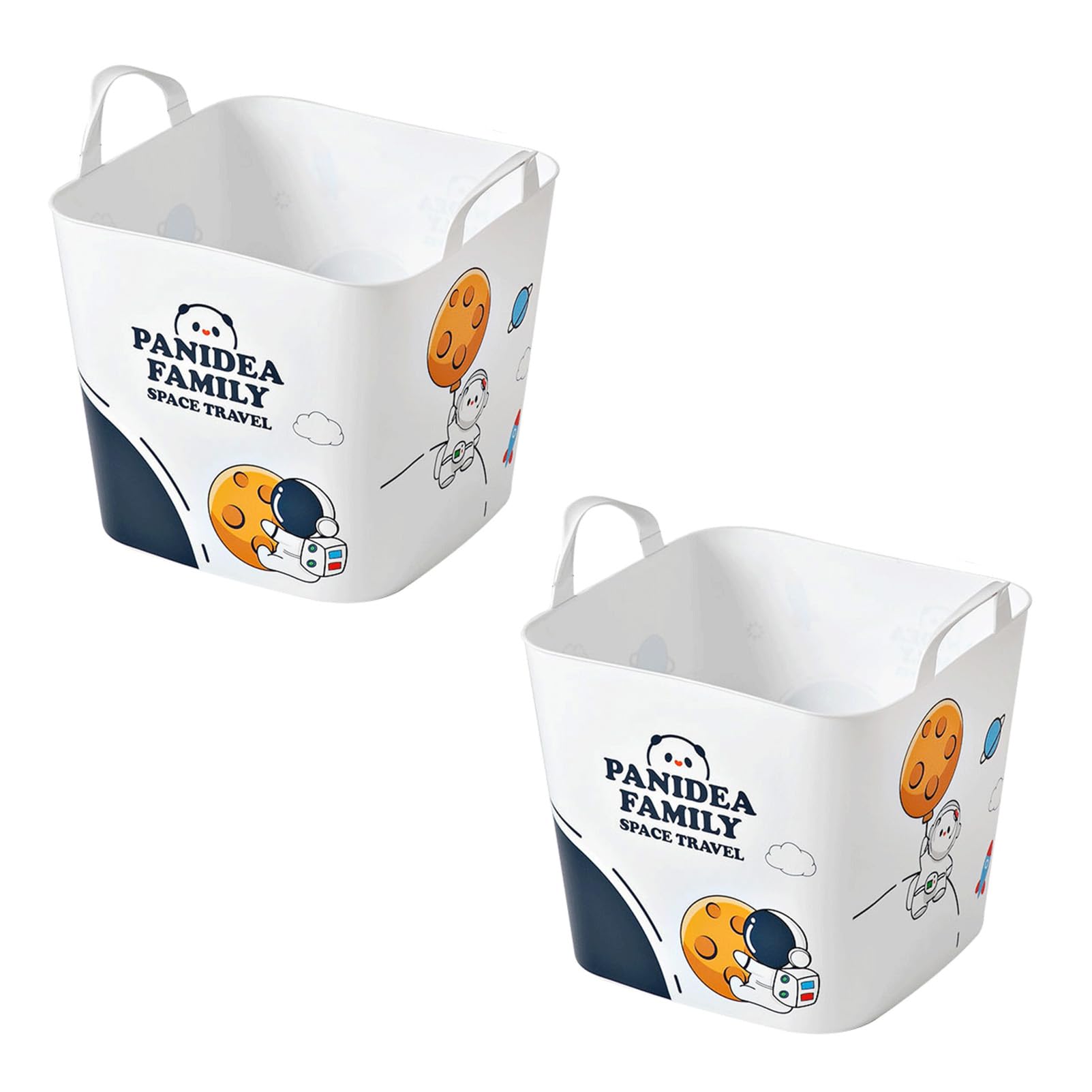 Household Plastic Dirty Clothes Bin, Large Capacity Waterproof Laundry Basket, Toy Sundry Storage Basket, Multifunctional Household Clothes Basket