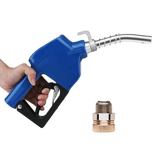 VEVOR Boquilla de combustible automática, rosca de entrada NPT de 34 pulgadas y boquilla de 1316 pulgadas, caudal máximo de 11 GPM, apagado