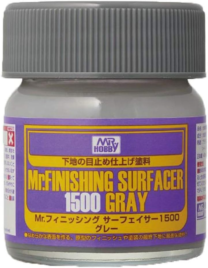 Mr. Finishing Surfacer 1500 Gray Bottle