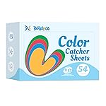 Catcher Sheets for Laundry 54 Count, Dye Catcher to Prevent Color Runs, Grabber Sheets for Home, Apartment, Dorm, Hotel