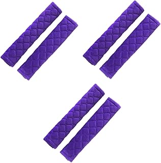 ERINGOGO 3 Pares Protetor De Travesseiro De Cinto De Segurança De Carro Capa De Cinto De Segurança Almofada De Cinto De Segurança Capa De Cinto De Segurança Protetor De Ombro De Carro