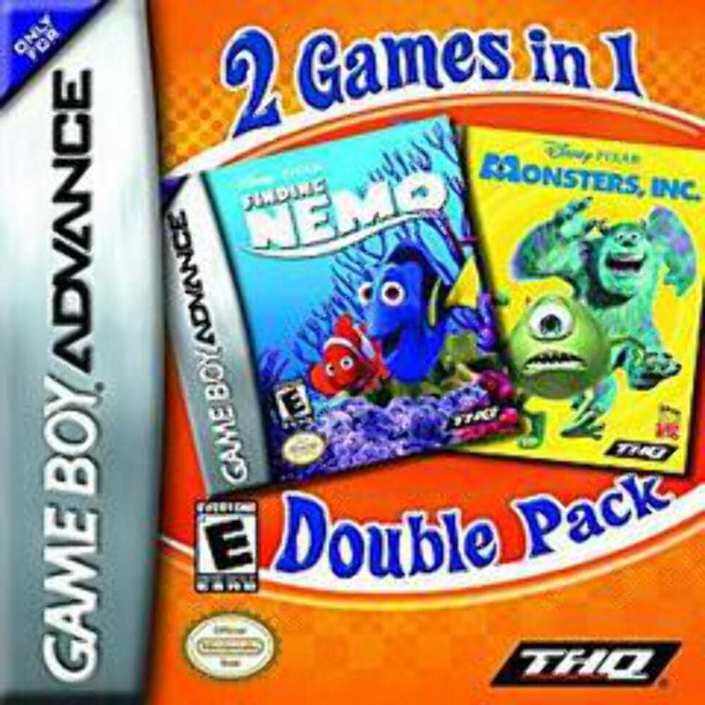Amazon.com: Finding Nemo and Monsters Inc. [Double Pack] : Video Games