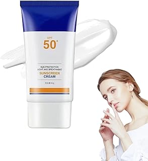 Facial sunscreen moisturizer Daily UV defense sunscreen Sunscreen suitable for women's face Quickly absorbs without sticki...