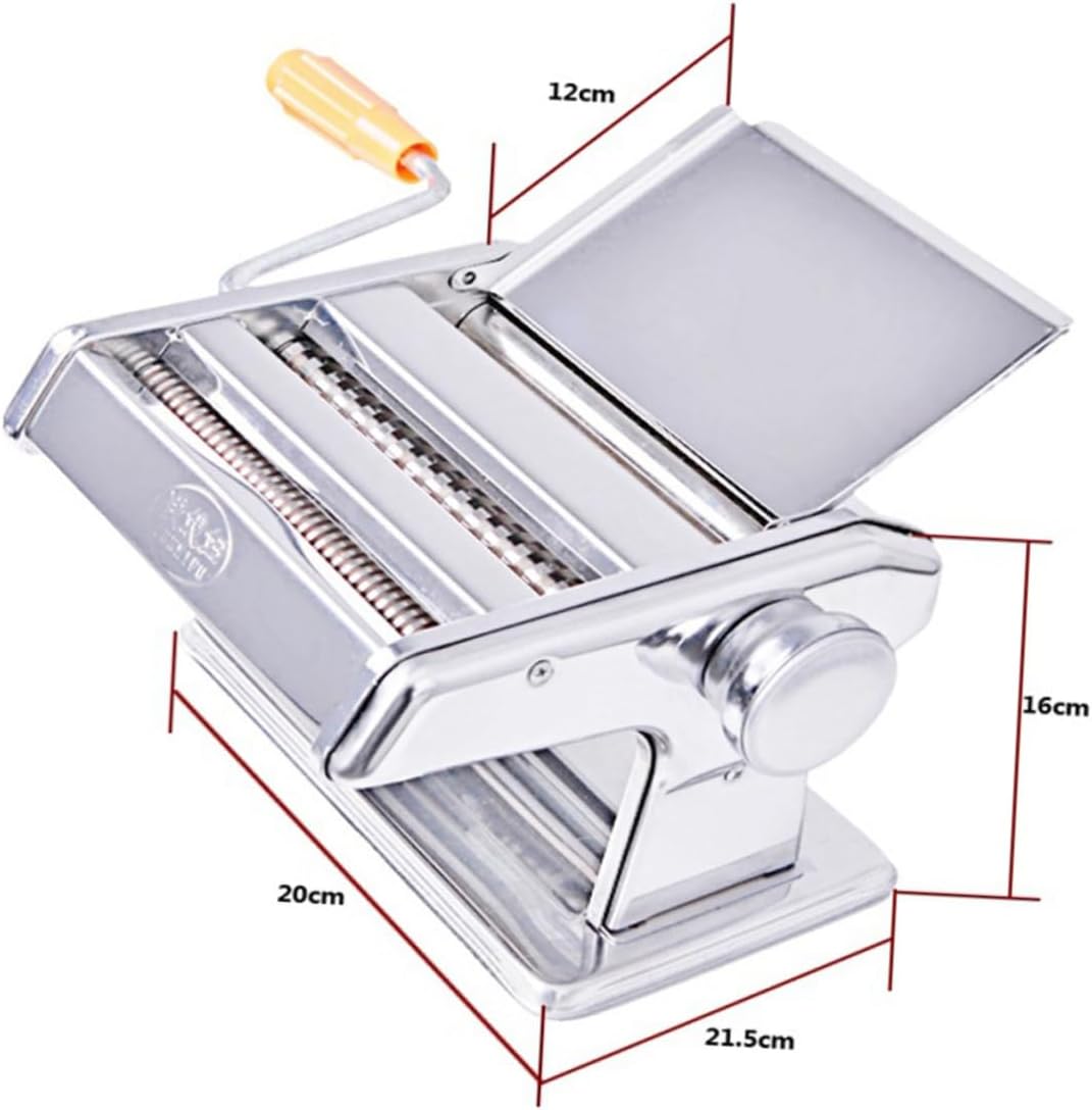 Homemade Pasta in Multi-functional Pasta Noodle Press Machine Roller Cutter for
