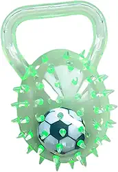 Brinquedo de Mastigar com Espinhos para Cães, Ideal para Filhotes Que Estão Entediados E Querem Brincar de Jogar E Mastigar, Perfeito para Treinamento, Verde