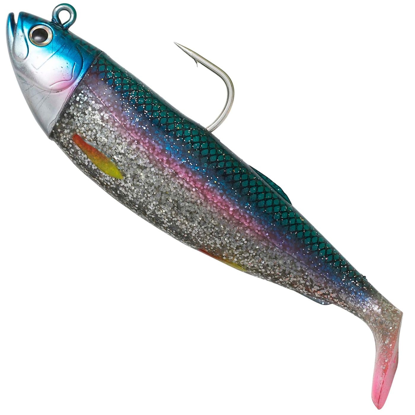 Savage Gear PRE-RIGGED SOFT LURE CUTBAIT HERRING - 25CM - 460, Real Herring UV, 25
