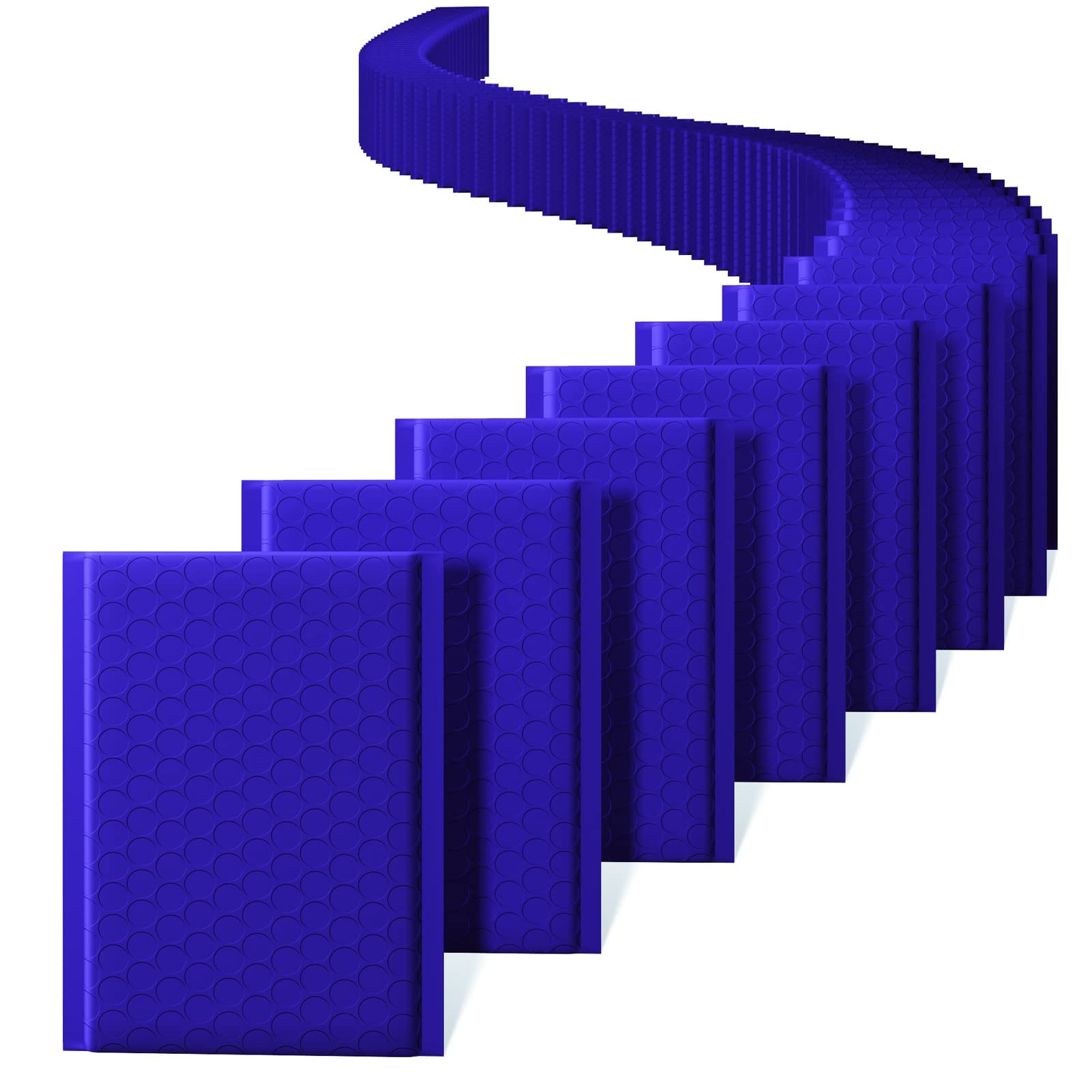 Metronic Sobres de burbujas de 6 x 10 pulgadas, paquete de 100 unidades, sobres acolchados impermeables, sobres acolchados para envío, suministros para pequeñas empresas, embalaje, azul marino