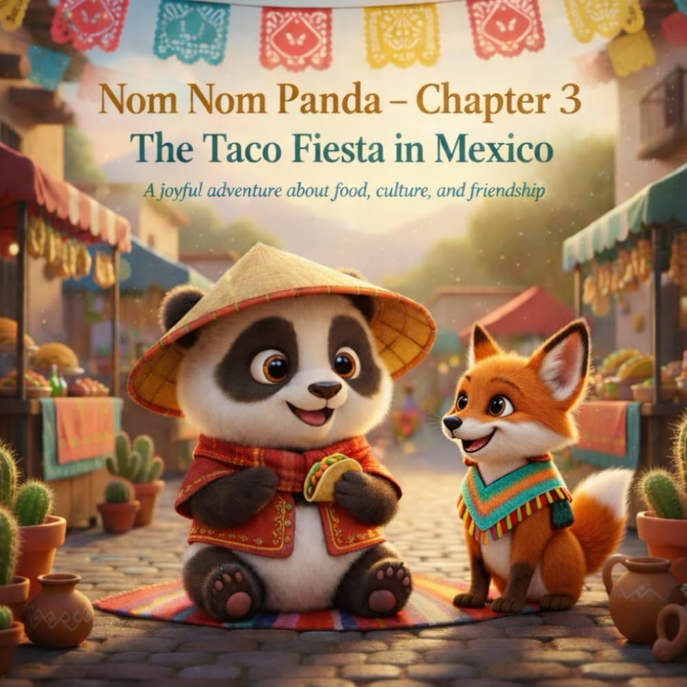 Nom Nom Panda – Chapter 3: The Taco Fiesta in Mexico (NOM NOM PANDA ADVENTURE)