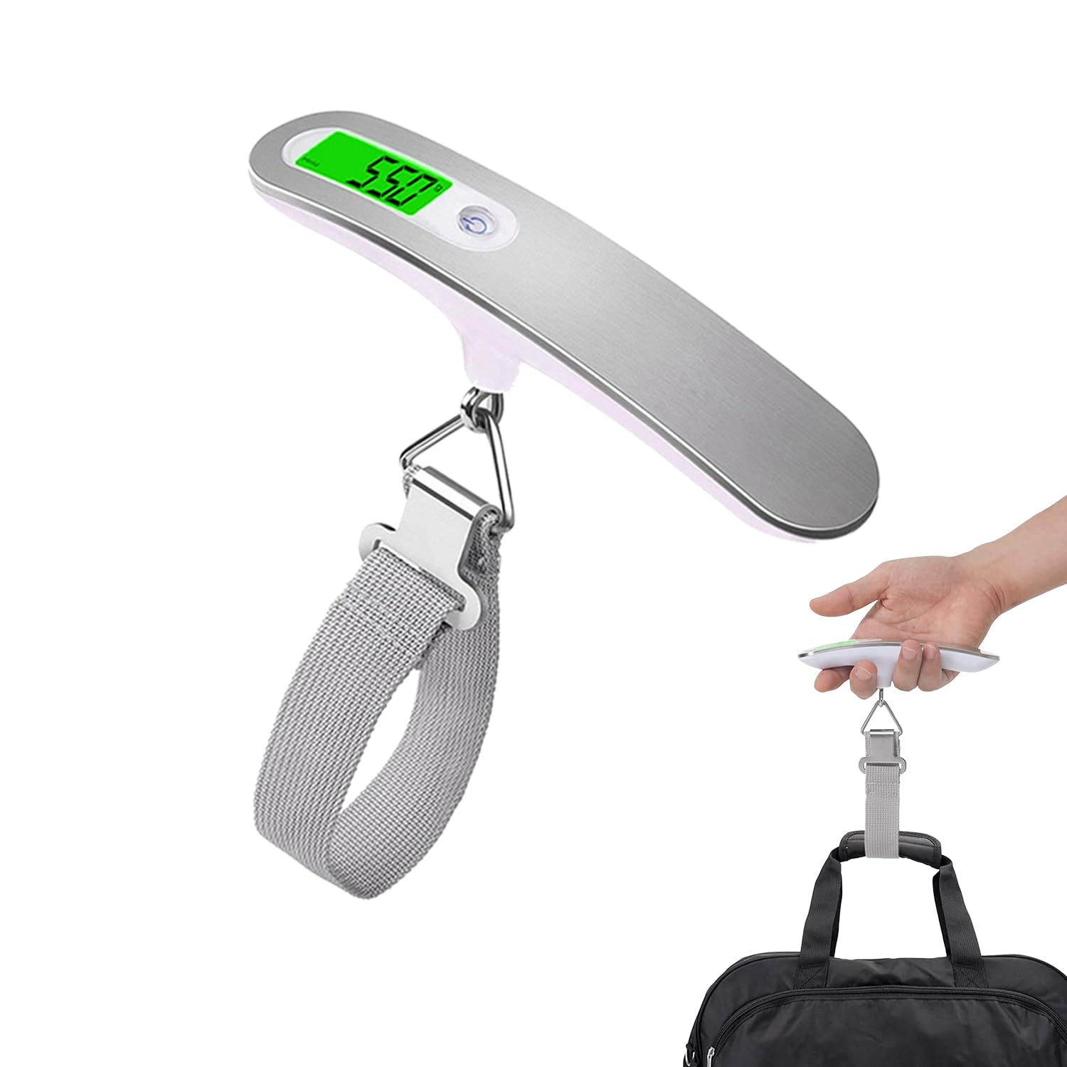 LEVADA PLUS Digital Luggage Scale High Precision - Accuracy Handheld Scale 50KG - for Travel, Luggage, Accessories