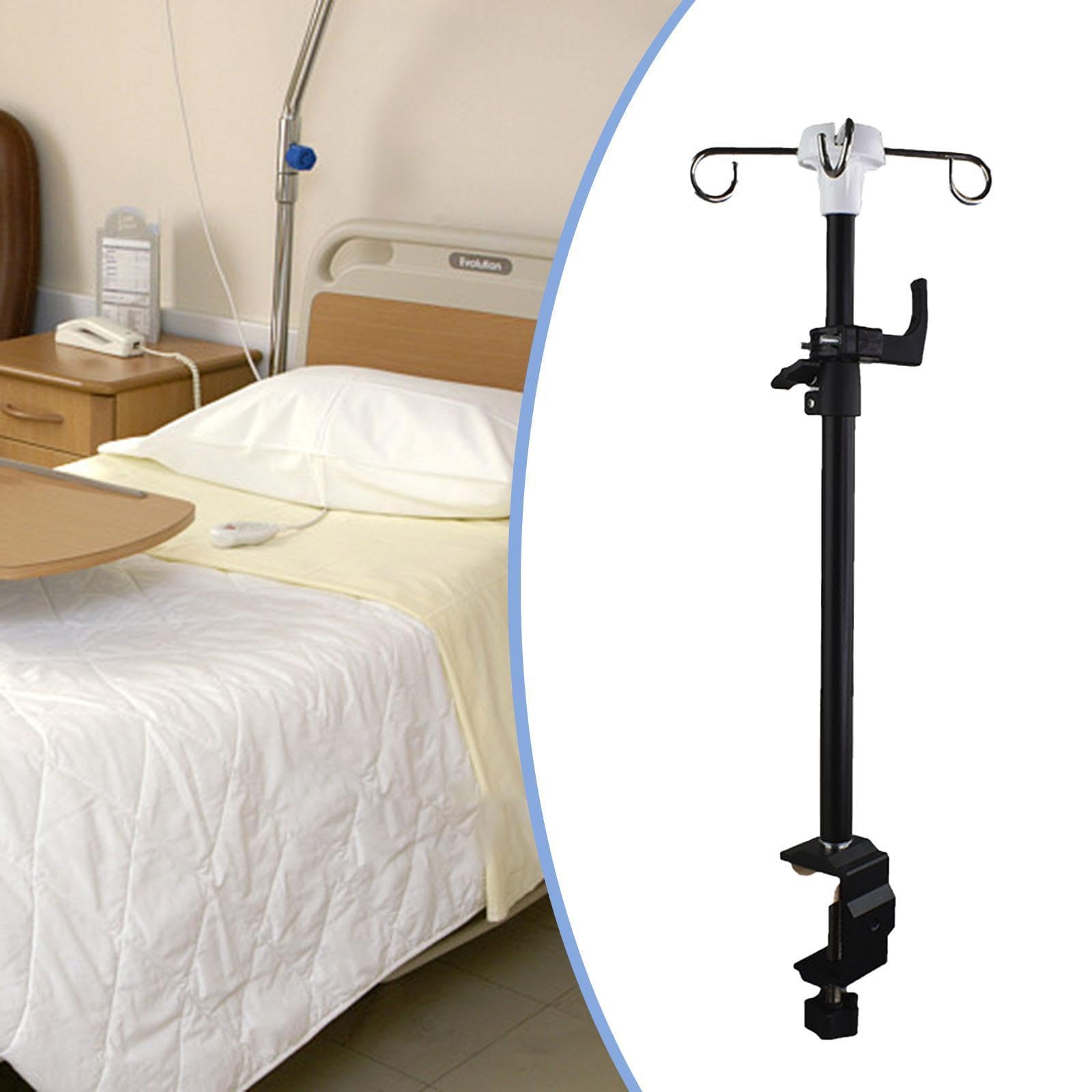 Abrazadera para Soporte Intravenoso para Sonda de Alimentación Y Bolsa de Goteo