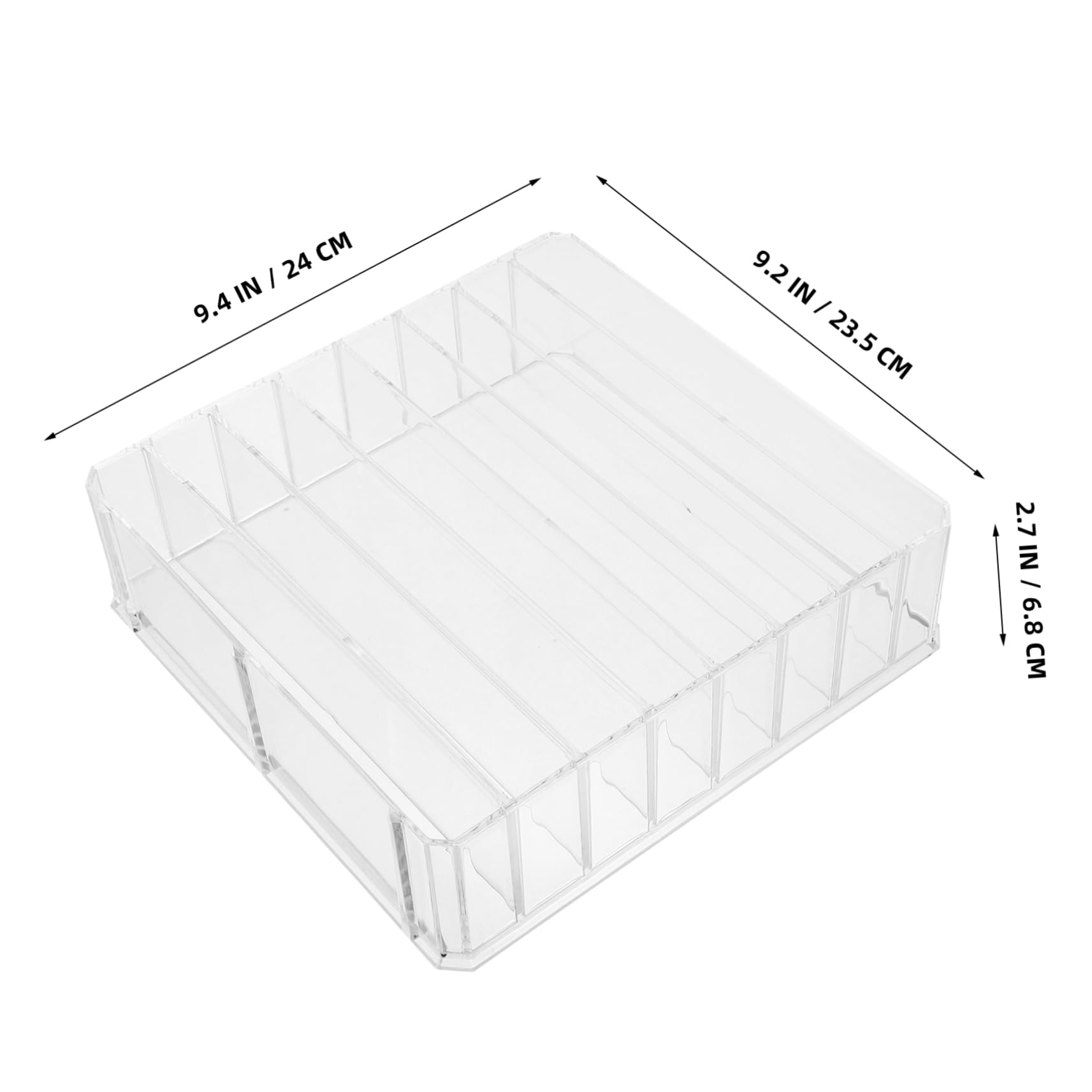 Caja De Efectivo Organizador Dinero Con Compartimentos Cajón Portamonedas Para Billetes Monedas Cheques Y Tarjetas Bandeja Para Oficina Tiendas Supermercados 9.44X9.25X2.67In