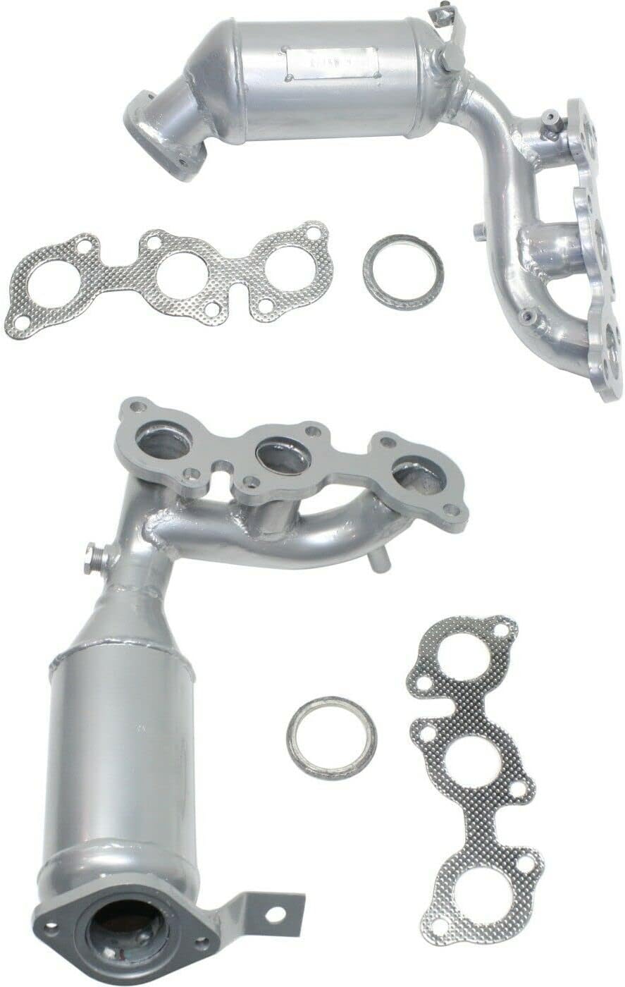 MyParts Catalytic Converter Set of 2 Compatible with Toyota