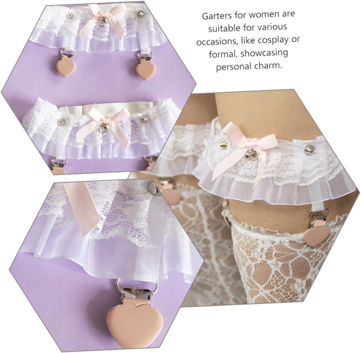 Lingerie Pink Garter for Bride Wedding for Bride Lace Belt Bridal Accessories
