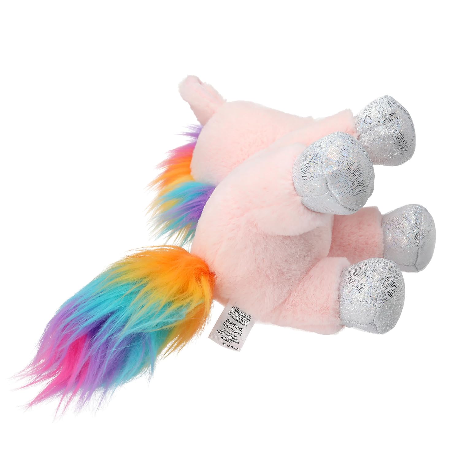 Depesche TOPModel Marsupio Ylvi Farbwolke Con Unicorno E Arcobaleno - Bordura Tracolla Per Ragazze Con Portamonete E Tasca Trasparente