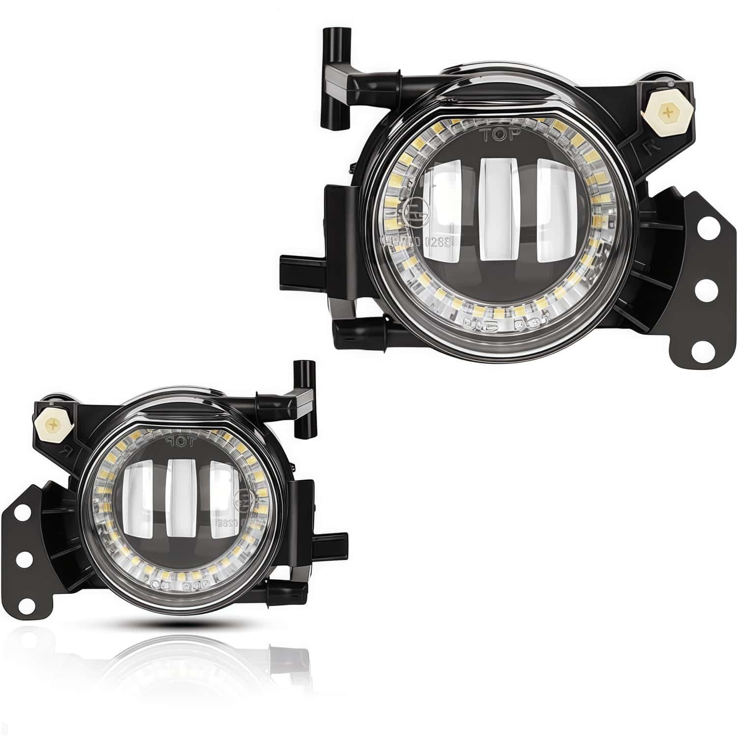 LED Nebelscheinwerfer Fur BMW 5 Series (E60/E61) 03-07 3 Series SDN/WGN E90/E91 04-12 M-package 3 Series CPE/CONV E46 03-07 6 Series E63/E64 03-10 BMW X3 E83 03-06 Ein Paar Klar Linse