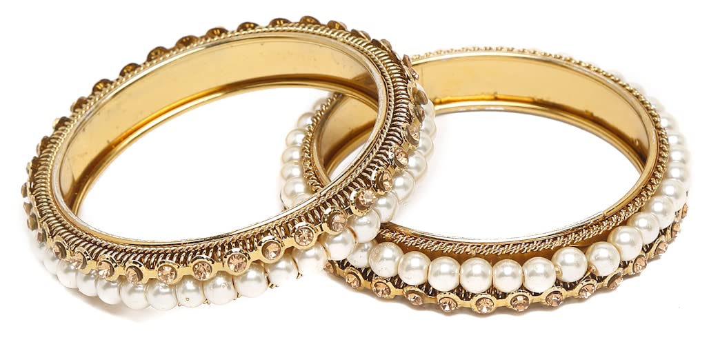 Antique Plated Stylish Traditional Bangle Set