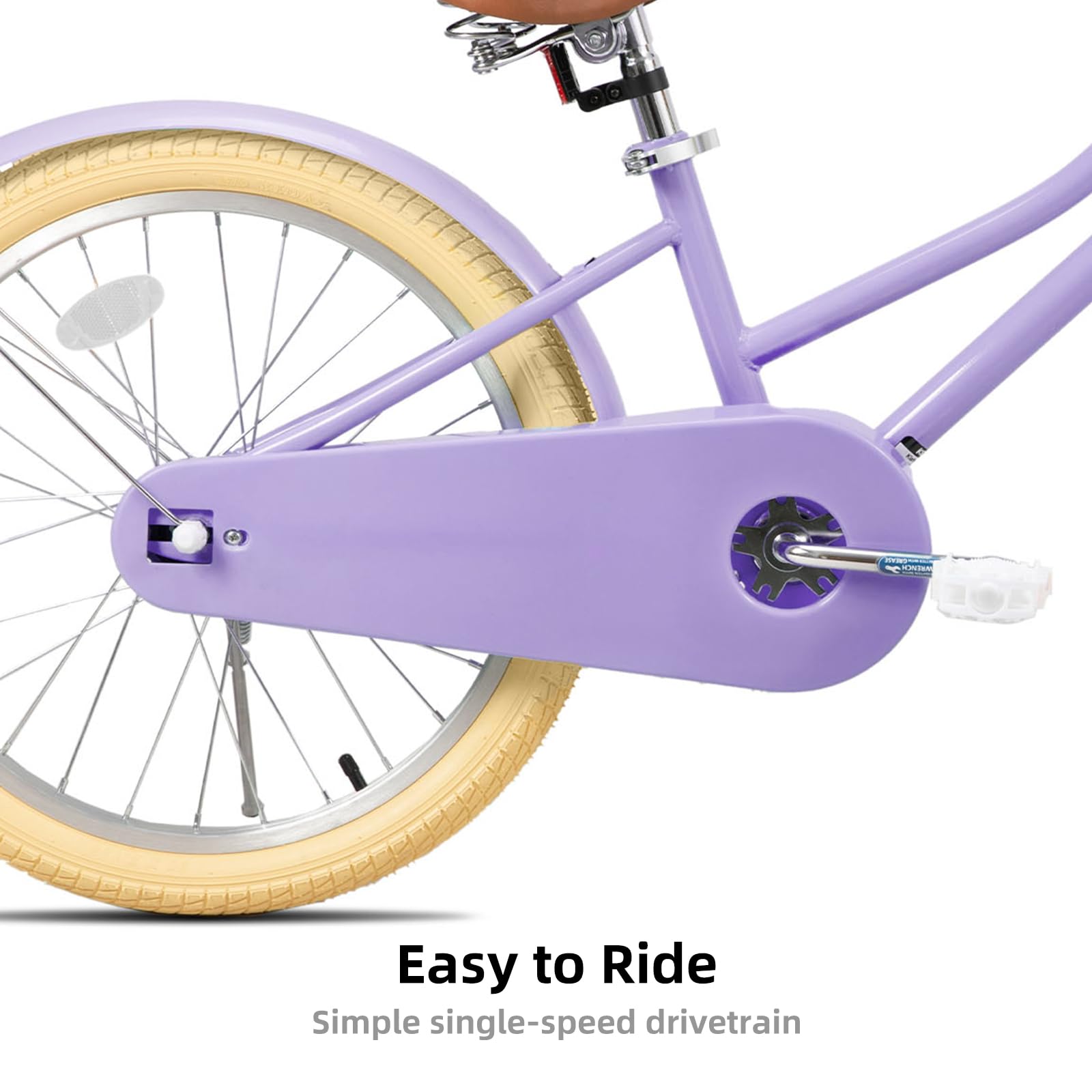 KEANO Marigold: Bicicleta de 12/16/20 Pulgadas para niñas de 2 a 9 años, Bicicleta de 12/16 Pulgadas con ruedines y Cesta