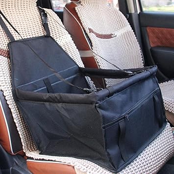 GG Enterprise Car Back Seat Safe Carry Pet Dog Cat Puppy Bag Travel Accessories Black