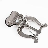 Vista 2 de Abrazadera de marcha de la trompeta del clip de la música de plata que marcha de la abrazadera en piezas de repuesto de lira