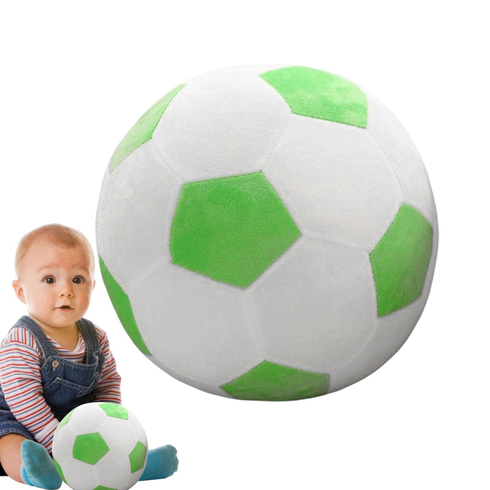 Benares Ballon De Foot En Peluche – Oreiller Doux, Super Moelleux, Déco Sportive Et Câlin Réconfortant Pour Enfants Et Fans