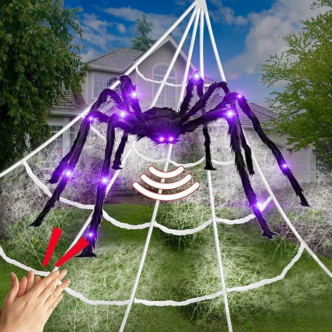 Amazon.com: 5ft Giant Light Up Sound Activated Talking Halloween