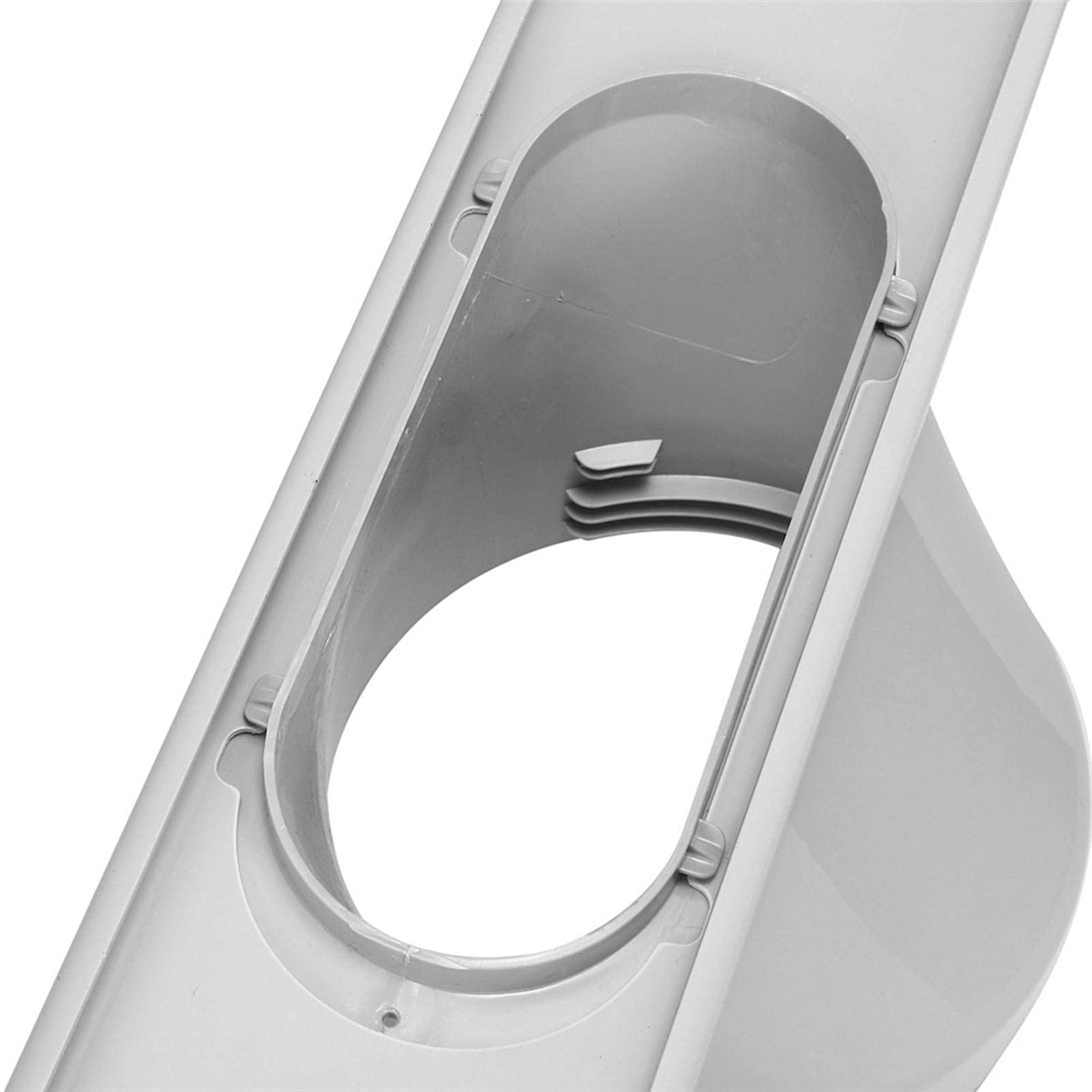 Kit di Ricambio per Adattatore per climatizzatore per finestre, con Tubo di Scarico, Adattatore per finestre e dispositivi, Adatto a Tutti i dispositivi, Window Adaptor