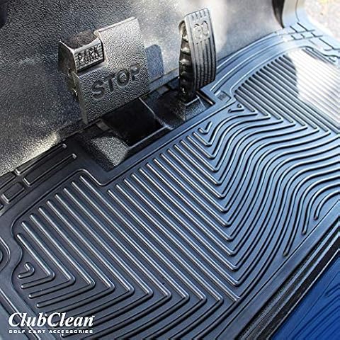 Club Clean Shield Golf Cart Floor Mat Cover