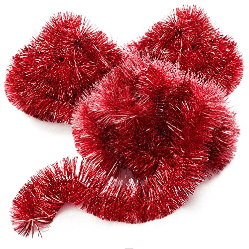 com-four® 3X Guirlande de Noël - Guirlande de Sapin pour Une décoration de Noël Parfaite - Décoration de Noël - 270 cm