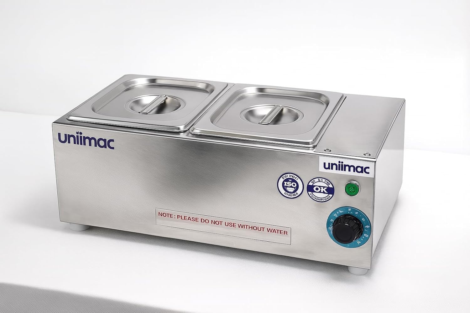 Electric Chocolate Melter with Temperature Control | 2 Pot Stainless Steel Chocolate Warmer Machine for Bakery, Cafe, Restaurant, Home Baking & Candy Making | 1 Year Warranty-image-9
