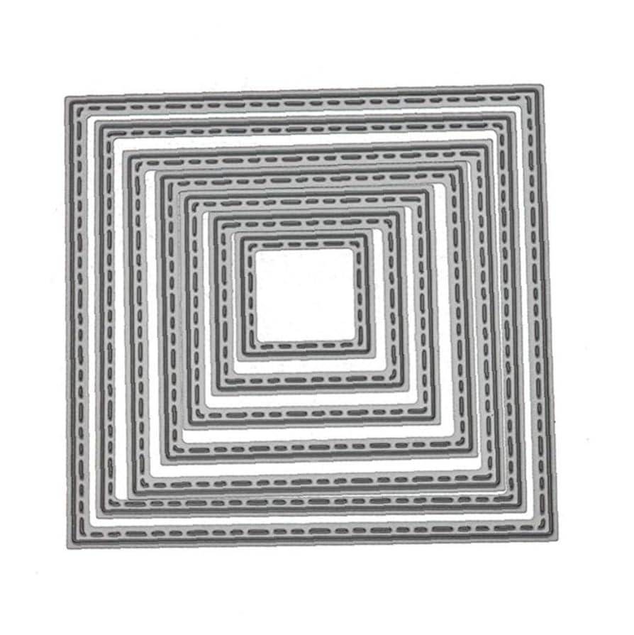 Amazon.co.jp: ダイカット 正方形テンプレート カッティング