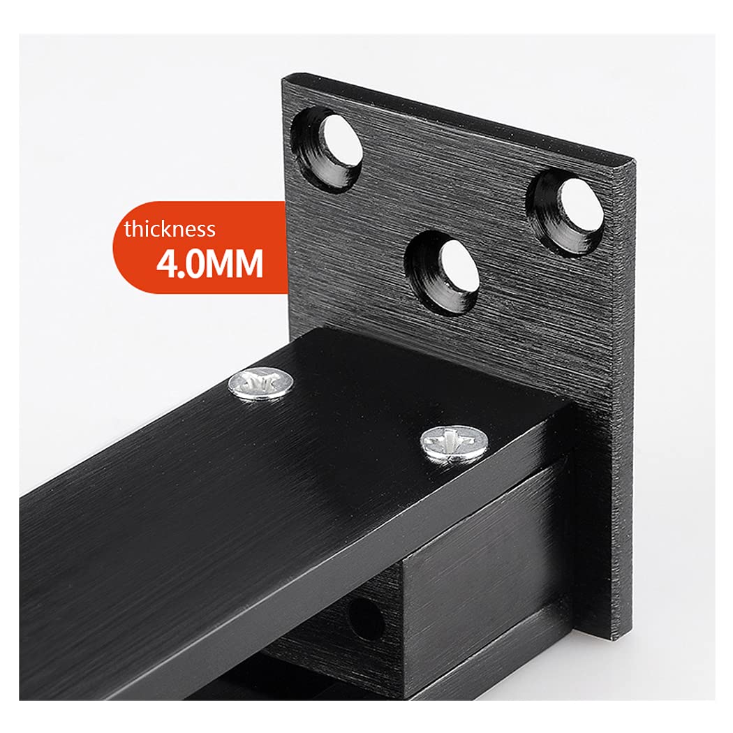 Patas de muebles de Metal Patas de muebles de aleación de aluminio Elevadores de muebles Patas de muebles ajustables Patas de escritorio Patas de sofá Patas de sofá cama Negro cepi