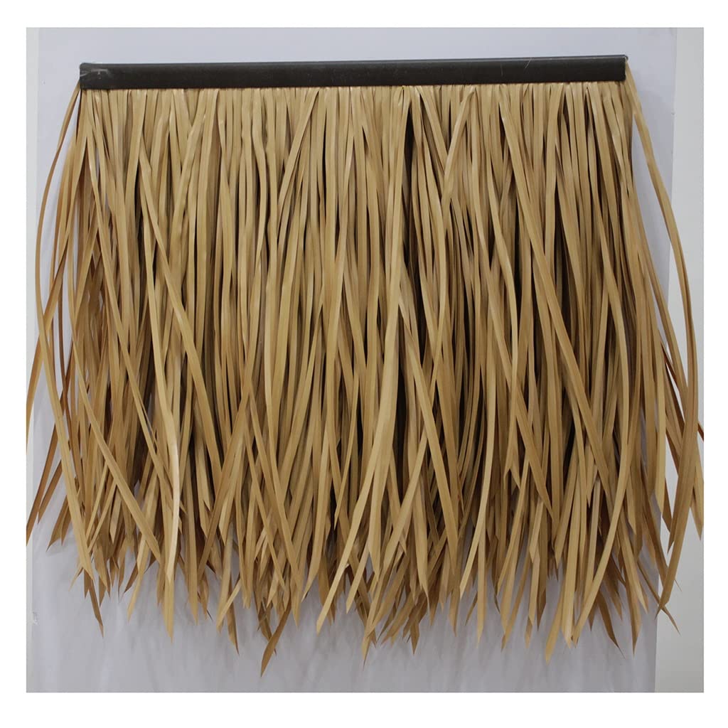 Décoration de toit en imitation chaume artificiel pour pergola en brique