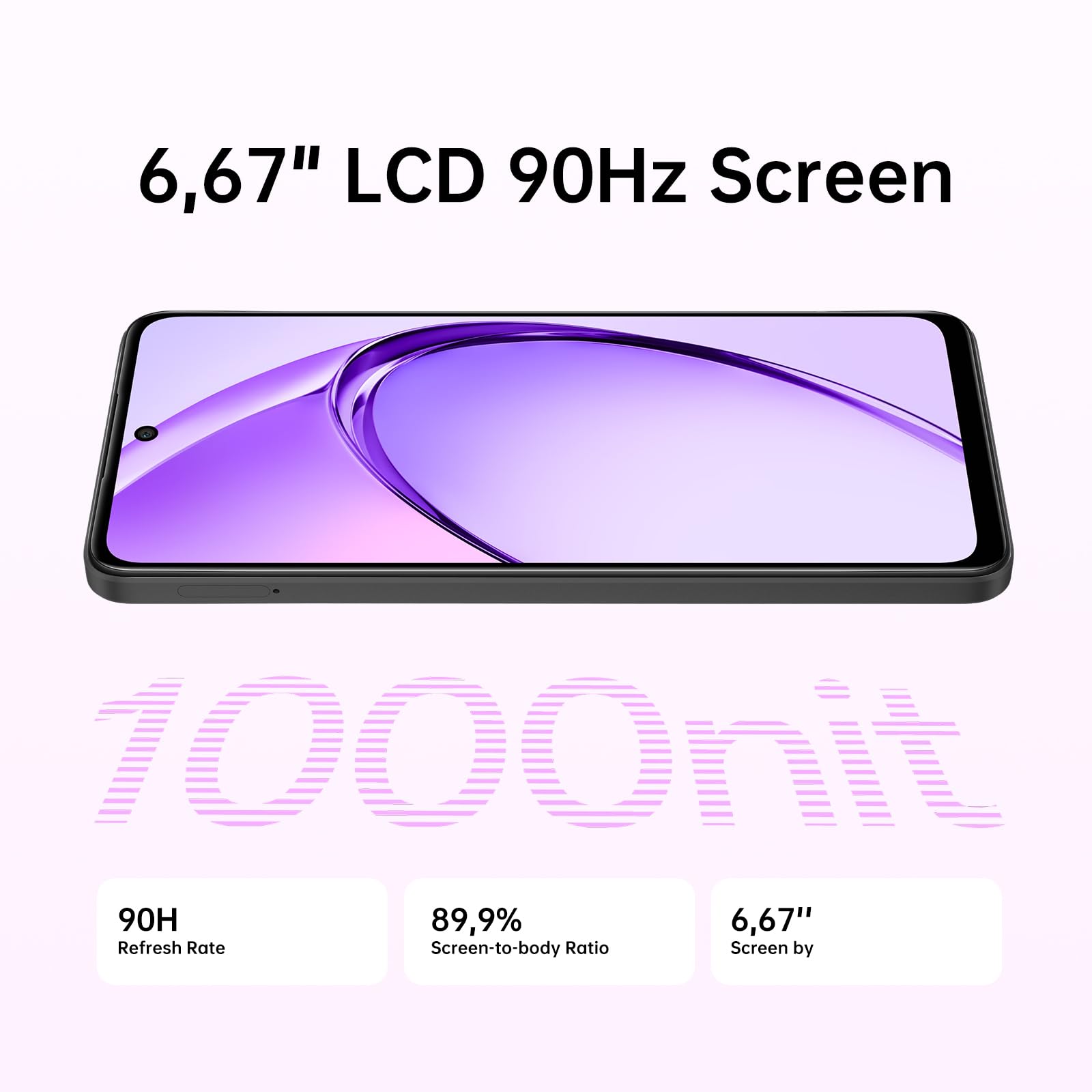OPPO A40m 8+256GB, Sbloccato Android Smartphone, Telefono Cellulare, LCD da 6,67" 90Hz, SUPERVOOC 45W, Batteria 5100mAh, AI Fotocamera 50MP, Snapdragon 6s 4G Gen1, Splash Touch, NFC, Dual SIM, Nero