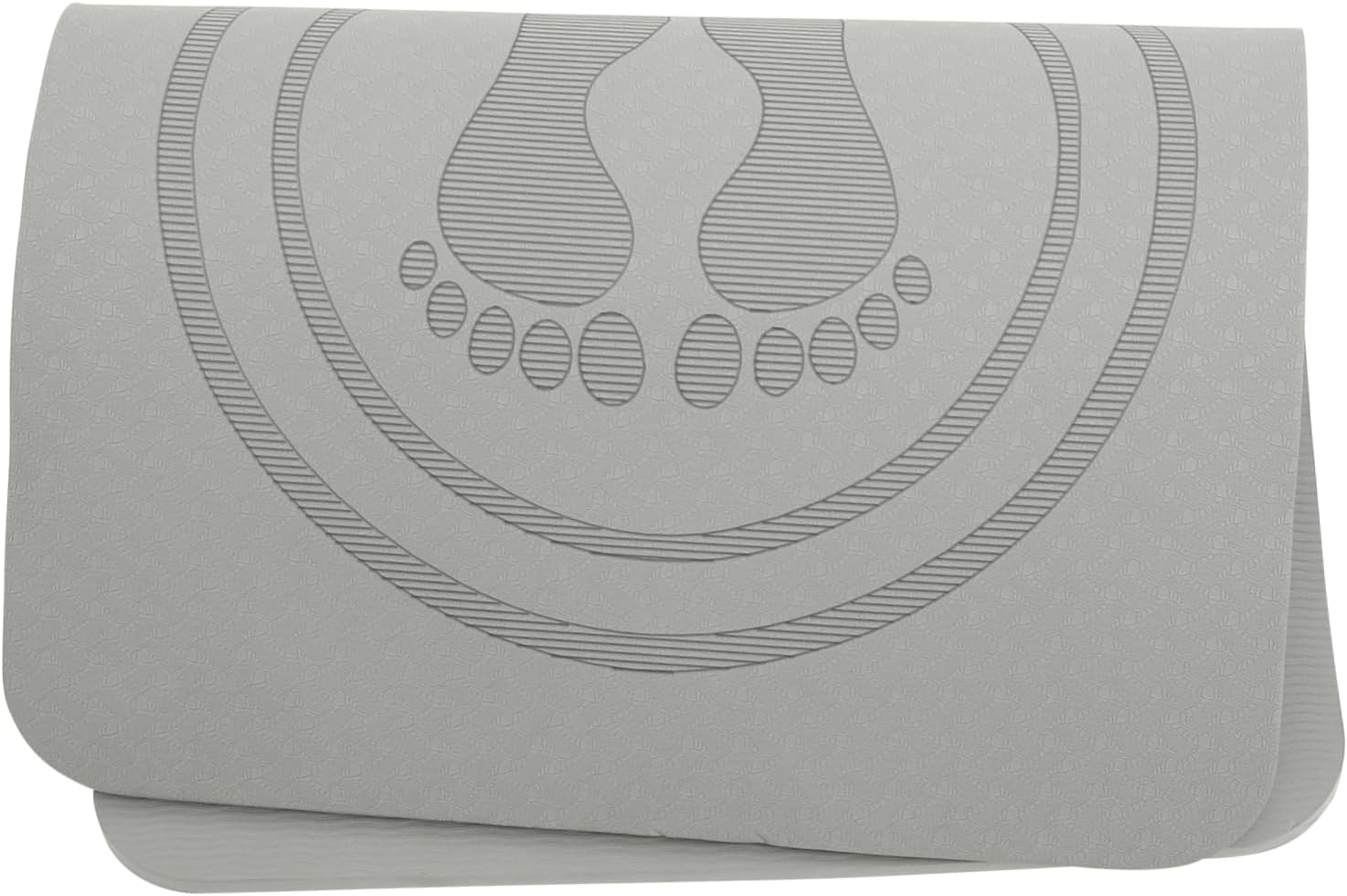 FAVOMOTO Tpe Non Slip Jump Rope Mat Portable Workout Mat with Shock Absorption and Noise Reduction for Home Fitness Exercise and Sports Training