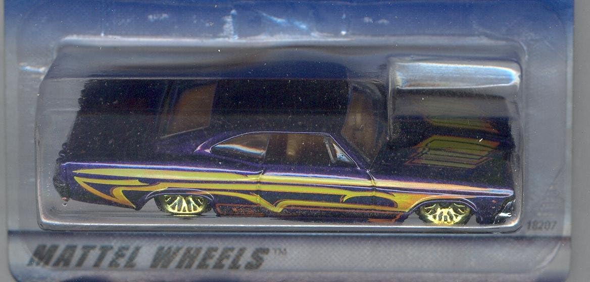 Hot Wheels 1998 FIRST EDITION 635 purple '65 IMPALA LOWRIDER 8 of 40 1:64 Scale