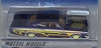Vista 3 de Hot Wheels 1998 PRIMERA EDICIÓN 635 púrpura '65 IMPALA LOWRIDER 8 de 40 Escala 1:64