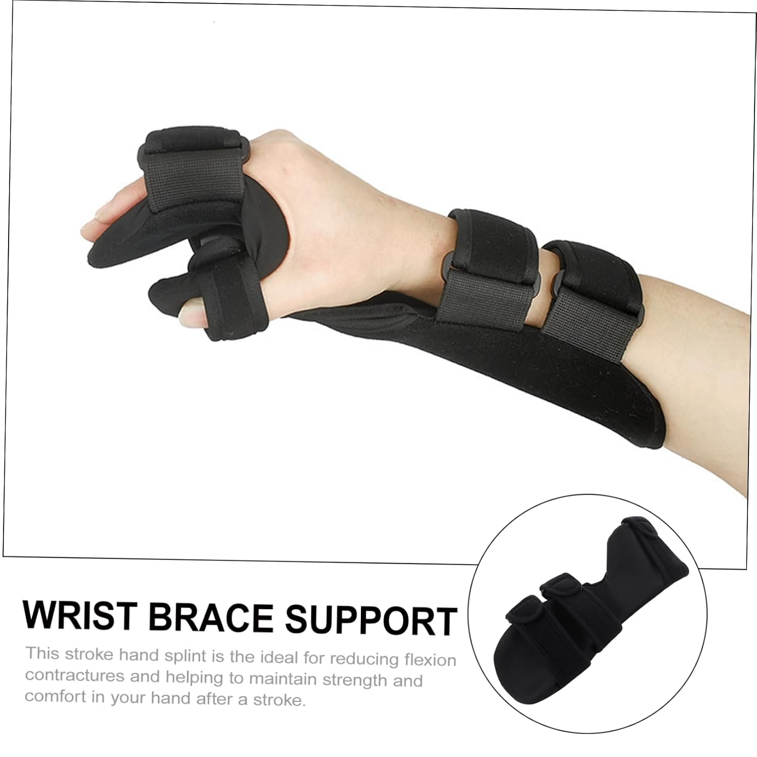 KOMBIUDA Comfortable Wrist Splint for Carpal Tunnel Hand Brace Wrist Support Protective Splint for Hand Immobilizer