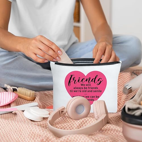 Miniatura 5 de UDNADKEX Regalo de amistad para mujeres, amigas, Navidad, cumpleaños, regalo de graduación para mejor amiga, hermana, mejor amiga, bolsa de