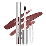 Cilrofelr Peel Off Lip Liner Stain with Tweezer, Long Wear Tattoo Lip Liner, Peel Off Lip Stain with Matte Finish, Long Lasting, Waterproof, Transfer-proof, Highly Pigmented Color (Espresso)
