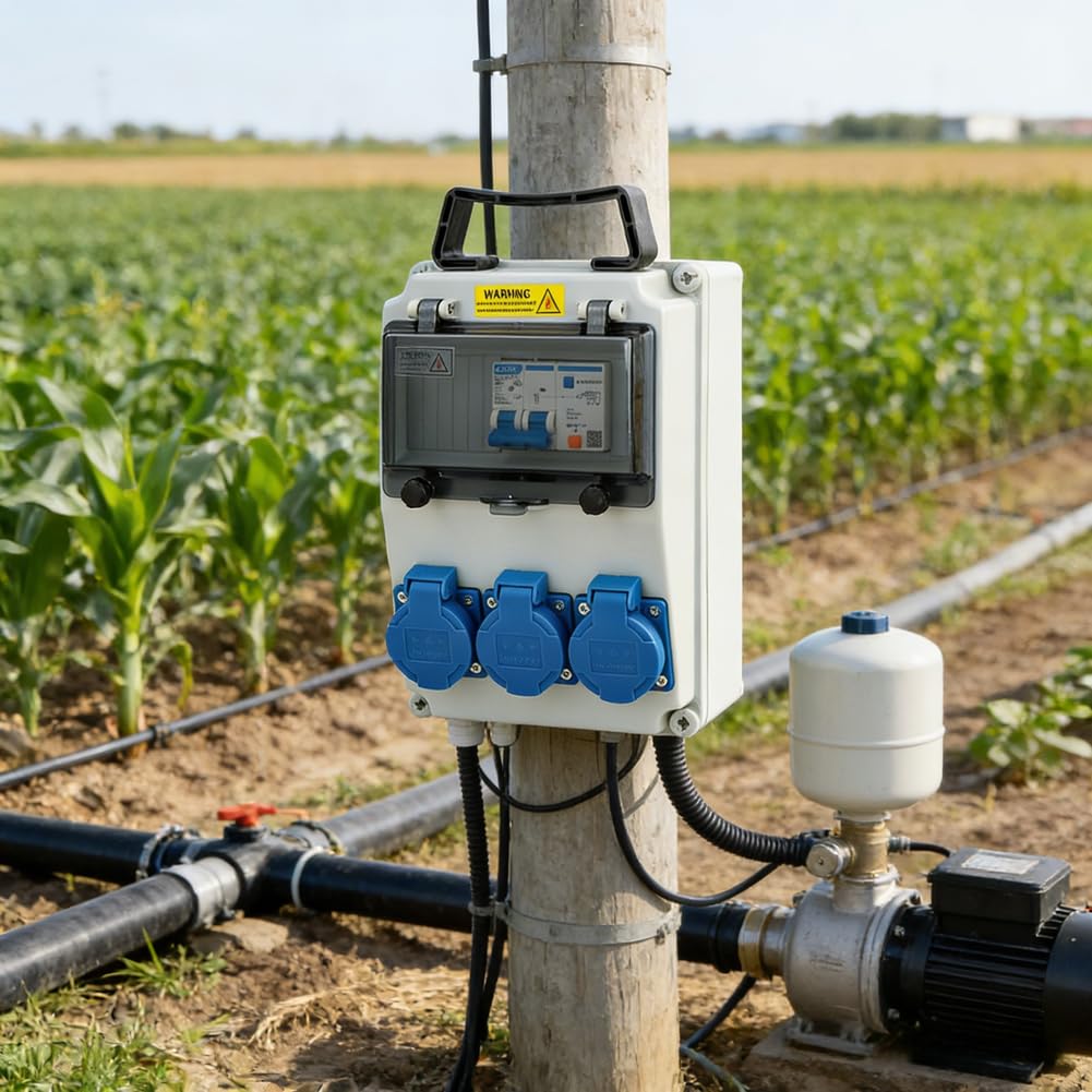 Stromverteilerkasten ABS Flammhemmend Robust(B)