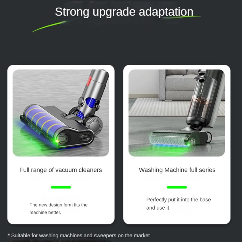 Luces de Visualización de Polvo para Aspiradora Lámpara LED con Visualización de Polvo de Mascotas Claramente con Batería Accesorio Universal para Aspiradora-A