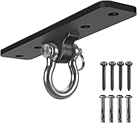 Dolibest Heavy Duty Ceiling Swing Hanger 900LB - Secure Mount for Porch Swings, Hammocks, Yoga Straps, Gymnastic Rings & Punching Bags