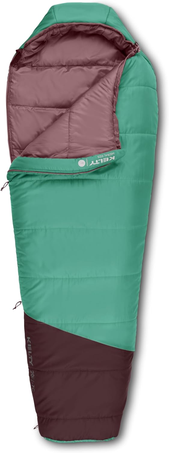 Kelty | Mistral Kids 20° Degree Malachite - Lightweight and Durable