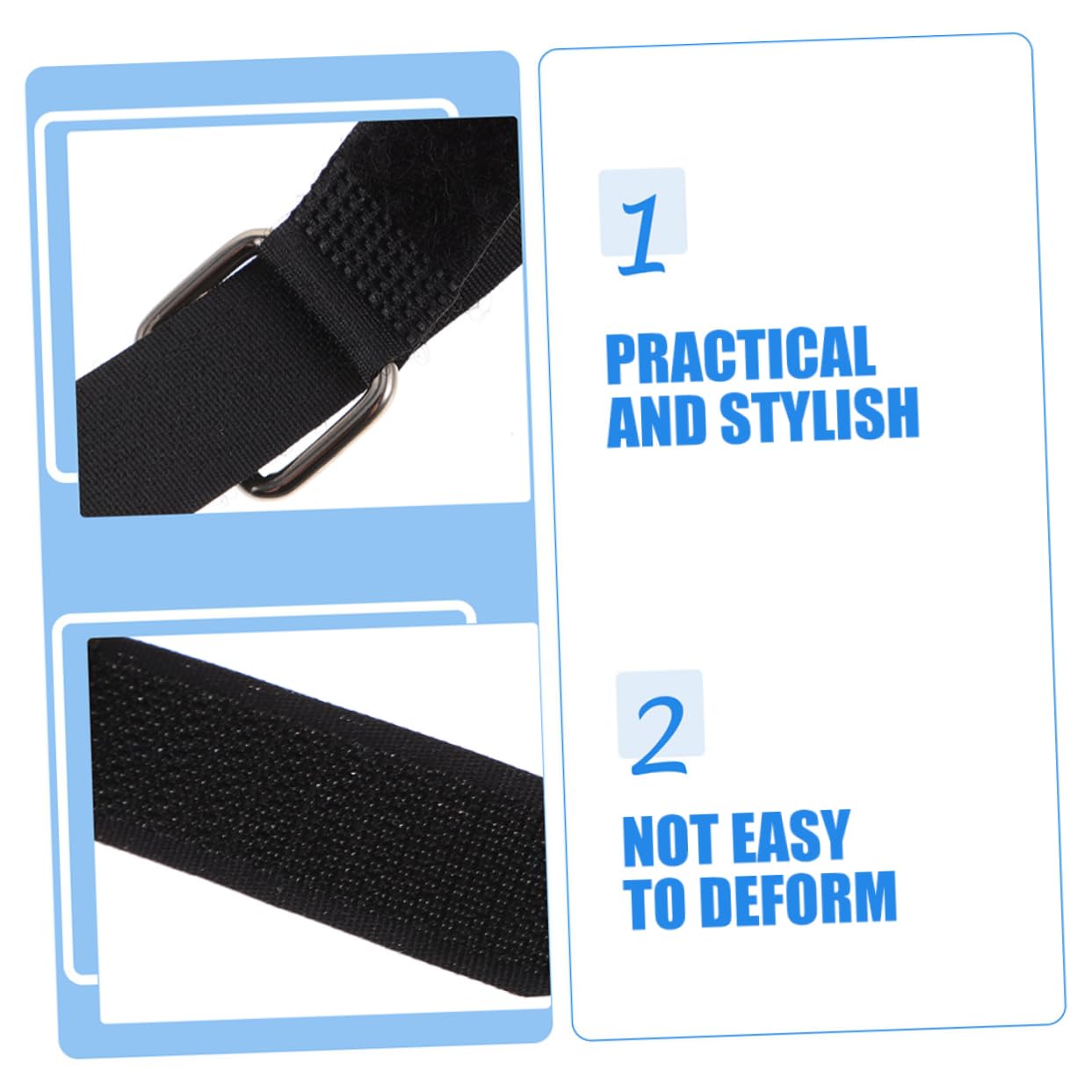Abaodam Sports Leg Strap Shin Guard Straps for Baseball Catchers 25pcs Metal Buckle