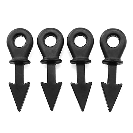 ZRM&E 4pcs Bow String Silencer Stabilizer Rubber Bow String Stabilizer Vibration Damper Dampener Shock Absorber Hunting Accessory