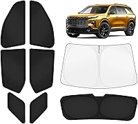 Vista 16 de KUST Parasol plegable para parabrisas para Chevrolet/Chevy Trax LS/LT/LTZA 2013-2023, accesorios para ventana, protector de visera solar, bloquea