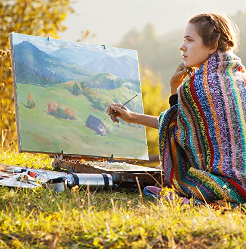 Ait Art Select Red Sable Detail Brush Set, 7 Pure Russian Sable Paint Brushes, Handmade In Germany For Crafting Exquisite Details Using Oil, Acrylic, Or Watercolors #TOP6